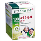 Витаминный комплекс Altapharma A-Z ab 50 Depot Tabletten - Витамины и минералы (возраст 50+) (Германия) 100 шт. 