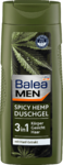 Новинка! Balea MEN Duschgel Spicy Hemp 300 ml - Гель для душа с мягким ароматом конопли 3в 1: для тела, лица и волос. (Германия) 300 мл.