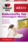 Витаминный комплекс для беременных и кормящих мам - Doppelherz Nahrstoffe fur Schwangere + Mutter, Kapseln, 30 шт. (Германия)