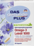 Витаминный комплекс Omega-3 Leinol - c масла льна, 1000, Kapseln, 30 St. (Фолиевая кислота + B6+B12)(Германия)