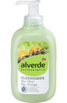 Alverde Flussigseife Olive-Orange жидкое органическое Натуральное крем-мыло оливка-апельсин. 300мл (Германия)