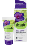 alverde NATURKOSMETIK Tagespflege Zell-Aktiv Blauer Hibiskus, 50 ml - Антивозрастной дневной крем 30+ "Синий гибискус" (Германия) 50ml