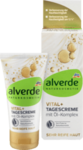 alverde NATURKOSMETIK Tagespflege Vital+ mit Olkomplex, 50 ml - Ценная формула с натуральным лецитином и гиалуроновой кислотой (50+). 50мл. (Германия)