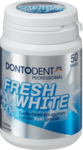 Dontodent Zahnpflege-Kaugummi Fresh White - жевательные подушечки без сахара для защиты зубов (Германия) 48шт.