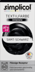 Simplicol Intensiv Samt-Schwarz 150мл + 400гр закрепитель - ТЕКСТИЛЬНАЯ КРАСКА ТЕМНОГО ЦВЕТА, 150 МЛ + 400 г (Германия)