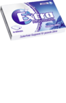 Жевательная резинка Wrigley's EXTRA Professional Strong Mint Kaugummi zuckerfrei, 10 St - мятные жвачка без сахара, 10 шт (Германия)