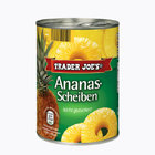 TRADER JOE'S Ananas-Scheiben - ананас консервированный в кружках 580мл. (Германия)