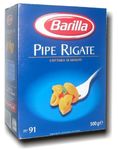 Макароны Barilla Pipe Rigate №91 - Макаронные изделия 500гр (Италия)