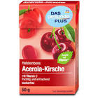 Dm Das gesunde plus Halsbonbons Acerola-Kirsche zuckerfrei - леденцы для горла с ацерола-черешня, без сахара, 50гр  с 19 травами (Германия)