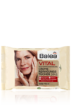Balea Vital Creme Reinigungstucher 3 in 1 - мягко очищающие салфетки для очистки кожи лица и шеи 25 шт.  (45+) (Германия)