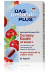 Витаминный комплекс с экстрактом клюквы + витамин С - Das gesunde Plus Cranberry Kapseln mit Vitamin C, 60 капсул. (Германия)