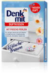 Denkmit Duftkissen mit Frische-Perlen  - Освежитель белья для шкафа Cвежесть 4 пакета с держателями (Германия)