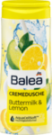 Крем - гель для душа Balea  Cremedusche Buttermilk & Lemon - сливки и лемон (Германия) 300 мл. 