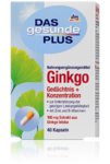 Ginkgo Gedachtnis+Konzentration препарат от старости 40 капсул! (Германия)