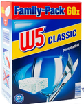 W5 Familly Pack Geschirr-Reiniger-Tabs порошок в таблетках для посудомоечных машин (Германия) 60 табл.