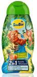 Saubar 2 in 1 Dusche + Shampoo Tropenfruchte - душ+шампунь 2 в 1 для детей - тропические фрукты (Германия)  250 мл. 