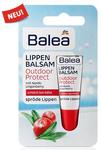 Balea Lippen Balsam Outdoor Protect - бальзам для губ при защите от холода и потрескавшихся губы с северной брусники. (Германия) 10 мл. 