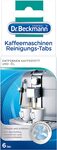 Dr. Beckmann Reinigungs-Tabs Kaffemaschine, 6 St - Таблетки для чистки кофемашин от кофейных масел / жиров DR.BECKMAN (Германия) 6шт.
