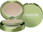 alverde NATURKOSMETIK Kompakt Make-up honig-gold 020, 9g - натуральная косметика, компактный макияж, цвет "honig-gold 020"  (Германия)