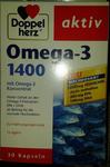 Витаминный комплекс Doppel herz Omega-3 Kapseln 30 капсул. по 1400мг.(Германия)