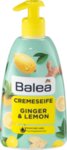 Balea Flussigseife Ginger & Lemon, 500 ml - Жидкое крем-мыло с ароматом инжир+лимона  500мл (Германия)