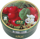 Леденцы в жестяной коробке Sky Candy Kirschen Bonbons (вишня) 200 гр., (Германия)